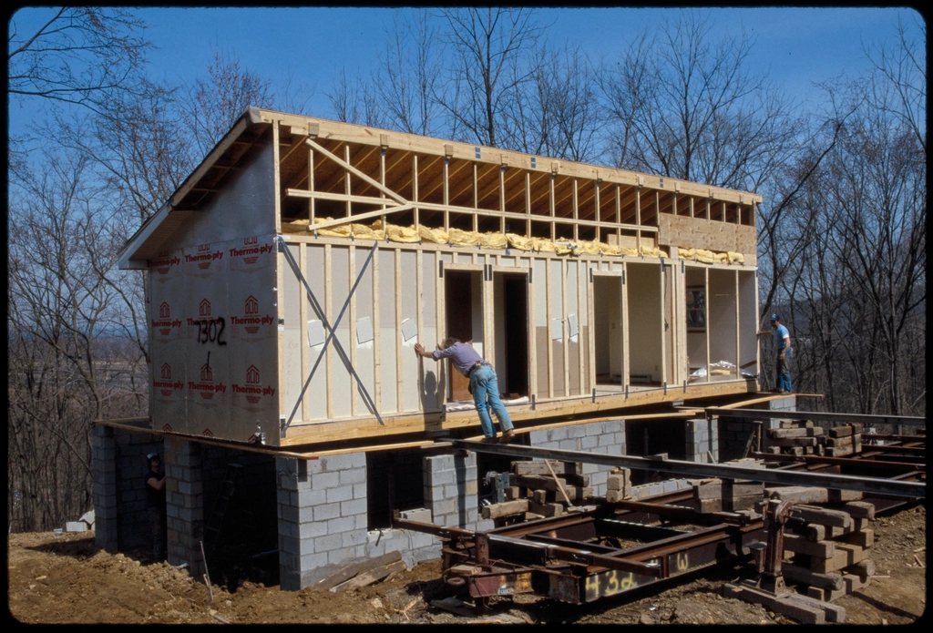 Framing · Hillside Residence