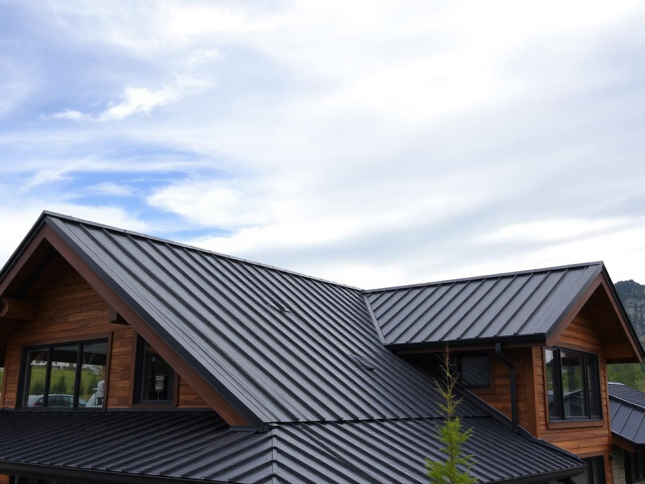 Standing-Seam Roof — Roofing construction